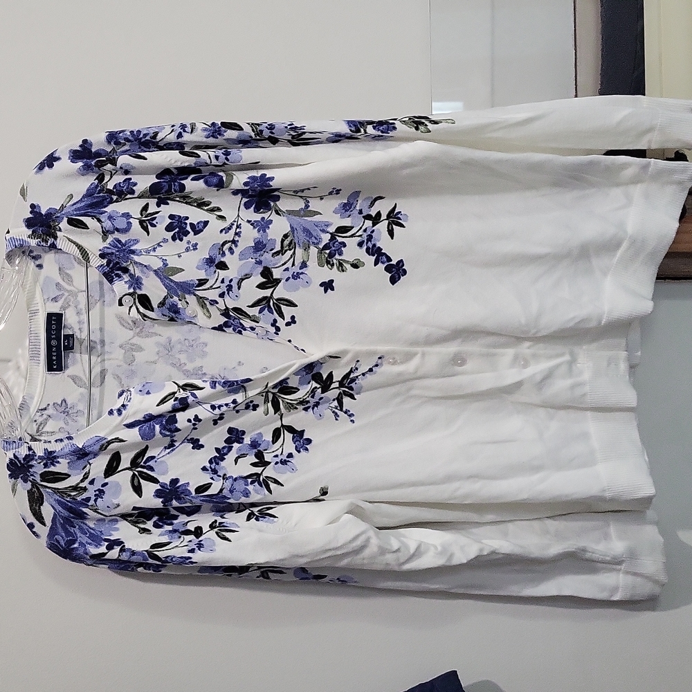 Floral cardigan